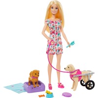 Mattel Barbie Barbie met hondenduo Pop 