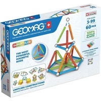 GEOMAG Supercolor Recycled Constructiespeelgoed 60-delig