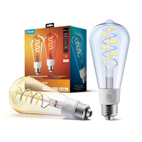 Govee Edison bulb E27 led-lamp 2 stuks, 2.4GHz wifi, Bluetooth
