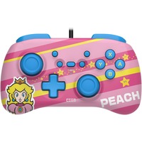 HORI Horipad Mini - Peach gamepad Roze/blauw, Nintendo Switch