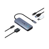 ICY BOX Spade Dock 4081 met off-screen button dockingstation Grijs
