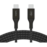 Belkin BoostCharge USB-C-kabel - 240 W Zwart