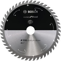 Bosch Standard for Wood cirkelzaagblad voor accuzagen 216 x 1,7 / 1,2 x 30 T48
