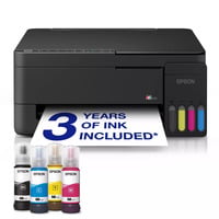 Epson EcoTank ET-2912 all-in-one inkjetprinter Zwart, Scannen, Kopiëren, Wi-Fi, inclusief tot 3 jaar inkt, C11CL62406