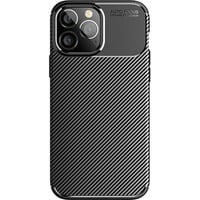 Just in Case iPhone 14 Pro Max - Rugged TPU Case telefoonhoesje Carbon