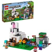 LEGO Minecraft - De Konijnenhoeve Constructiespeelgoed 21181