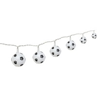 goobay LED football string lights sfeerverlichting Wit/zwart, 3000K