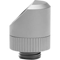 EKWB EK-Quantum Torque Rotary 45° - Satin Titanium verbinding Zilver