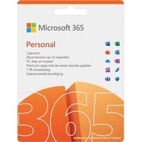 Microsoft Office 365 Personal software Nederlands, 1 jaar