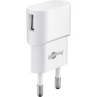 goobay 5W USB-A oplader Wit, 1x USB-A