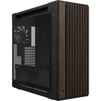 ASUS ProArt PA602 Wood Edition Retro Brown - Tempered Glass Panel big tower behuizing Bruin/houtkleur | 4x USB-A | 1x USB-C | Tempered Glass