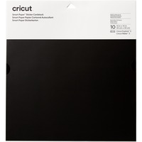 Cricut Smart Paper Sticker Cardstock - Black stickerpapier Zwart, 33 x 33 cm
