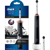Braun Oral-B Pro 3 3000 PureClean elektrische tandenborstel Zwart/wit