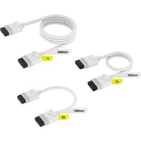 Corsair iCUE LINK Cable Kit kabel Wit, 3-delig