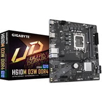 GIGABYTE H610M D3W DDR4 socket 1700 moederbord Zwart/grijs, Gb-LAN, Sound, µATX