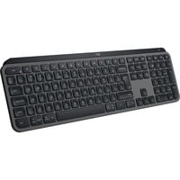 Logitech MX Keys S Wireless, toetsenbord Donkergrijs, BE Lay-out, Membraan, Witte leds