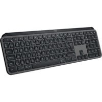 Logitech MX Keys S Wireless toetsenbord Donkergrijs, BE lay-out (AZERTY), Membraan, 100%, Witte leds