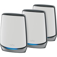 Netgear Orbi WiFi 6-systeem (RBK853) AX6000 mesh router 1x Router (RBR850), 2x Satellieten (RBS850), Dekking tot 700 m²