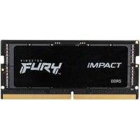 Kingston FURY 32 GB DDR5-4800 laptopgeheugen Zwart, KF548S38IB-32, Impact, XMP