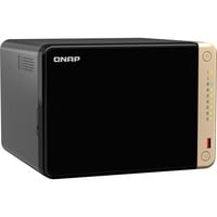 QNAP TS-664-4G nas Zwart, 2x LAN, USB 2.0, USB 3.0, HDMI