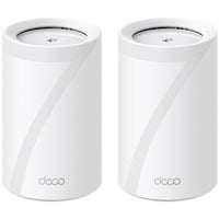 TP-Link Deco BE65 WiFi 7 Mesh Tri-Band 2-Pack mesh router Wit, 2 stuks