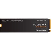 WD Black SN850X NVMe 1 TB SSD Zwart, PCIe 4.0 x4, NVMe, M.2 2280