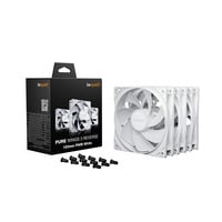 be quiet! Pure Wings 3 Reverse case fans Wit, 3 stuks, 120 x 120 x 25 mm, PWM