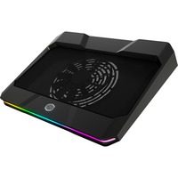 Cooler Master NotePal X150 Spectrum laptopkoeler Zwart, 3x USB 2.0, 1x USB-C, RGB leds