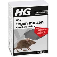 HG HGX tegen muizen navulbare lokbox dierenval 