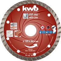 KWB Cut-Fix Red-Line Diamant Doorslijpschijf 125mm 