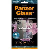 PanzerGlass ClearCaseColor iPhone 12/Pro telefoonhoesje Transparant/roségoud