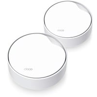 TP-Link Deco X50-POE - 2-pack mesh router Wit, 2 stuks