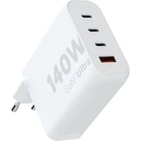 Xtorm 140W GaN² Ultra oplader Wit, 3x USB-C, 1x USB-A