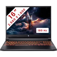 Acer Nitro V 16 AI (ANV16-42-R1KP) 16"  gaming laptop Zwart | Ryzen 7 260 | RTX 5070 | 32 GB | 1 TB SSD | 180 Hz