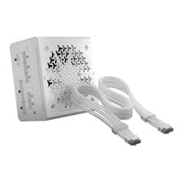 Corsair RM850e (2026) modulaire 850 watt voeding  Wit, 1x 12V-2x6, 3x PCIe, ATX 3.1, ThermalProtect 12V-2x6