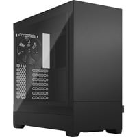 Fractal Design Pop Silent Black TG Clear Tint midi tower behuizing Zwart | 2x USB-A | Tempered Glass