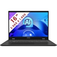 MSI Prestige 16 AI Evo (B1MG-023BE) 16" laptop Grijs | Core Ultra 7 155H | Arc Graphics | 32 GB | 1 TB SSD | 60 Hz