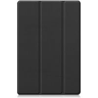 Samsung Galaxy Tab A8 Tri-Fold Book Case tablethoes Zwart