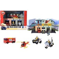 Simba Brandweerman Sam - Fire-Police Rescue Team Speelgoedvoertuig