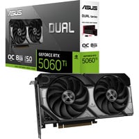 ASUS DUAL GeForce RTX 5060 Ti OC 8G grafische kaart 3x DisplayPort, 1x HDMI