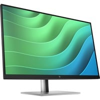 HP E27 G5 27" monitor Zwart/zilver, HDMI, DisplayPort, 4x USB-A 3.2 (5 Gbit/s), USB-B
