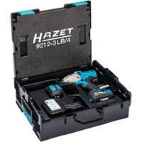 Hazet Haze Akkuschlagschrauber 1/2" 2x 18V slagmoersleutel Blauw/zwart