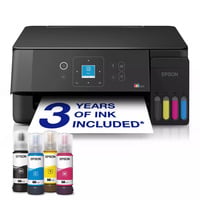 Epson EcoTank ET-2922 all-in-one inkjetprinter Zwart, Scannen, Kopiëren, Wi-Fi, inclusief tot 3 jaar inkt, C11CL63416