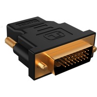 ICY BOX DVI-D (24+1) > HDMI Adapter IB-AC552 Zwart