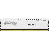 Kingston FURY 16 GB DDR5-6000 werkgeheugen Wit, KF560C30BWE-16, Beast, XMP, EXPO