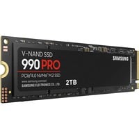 SAMSUNG 990 PRO 2 TB SSD MZ-V9P2T0BW, PCIe Gen 4.0 x4, NVMe 2.0