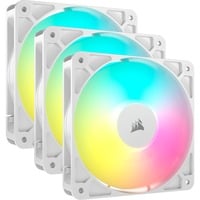 Corsair RS120 ARGB case fan Wit, 3 stuks, 4-pins PWM fan-connector