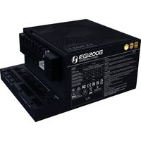 Lian Li EDGE GOLD 1200, 1200 Watt voeding Zwart, 4x PCIe, kabelmanagement, 4x USB