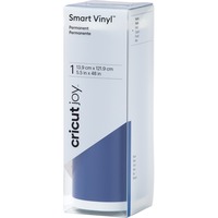 Cricut Joy Smart Vinyl - Permanent - Mat Blue snijvinyl Blauw, 122 cm