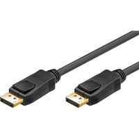 goobay DisplayPort 1.2 kabel Zwart, 5 meter